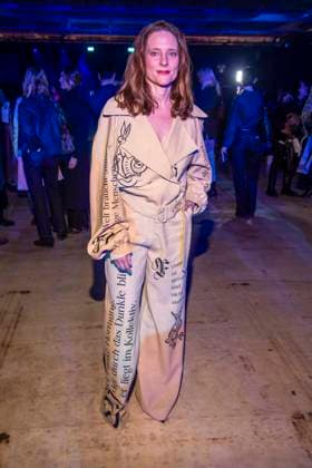 Anne Ratte-Polle zu Gast bei Danny Reinke auf der Berlin Fashion Week Autumn Winter 2026 im NLND Berlin am 30.01.2026 Berlin Deutschland