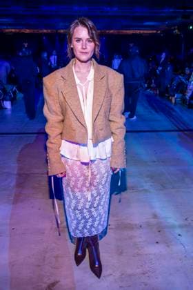 Yara Hoffmann zu Gast bei Danny Reinke auf der Berlin Fashion Week Autumn Winter 2026 im NLND Berlin am 30.01.2026 Berlin Deutschland