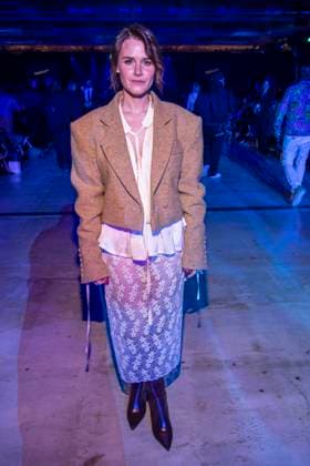 Yara Hoffmann zu Gast bei Danny Reinke auf der Berlin Fashion Week Autumn Winter 2026 im NLND Berlin am 30.01.2026 Berlin Deutschland