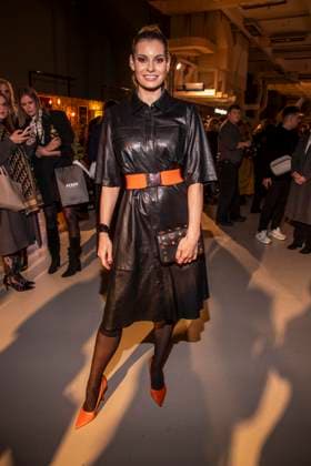 Rebecca Kunikowski zu Gast bei Killian Kerner auf der Berlin Fashion Week Autumn Winter 2026 im NLND Berlin am 30.01.2026 Berlin Deutschland