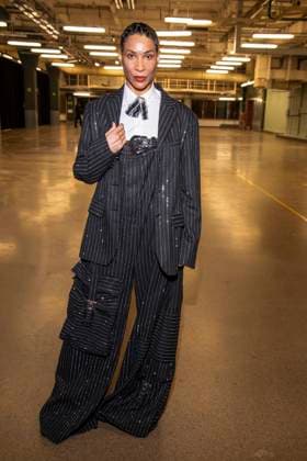 Annabelle Mandeng zu Gast bei Killian Kerner auf der Berlin Fashion Week Autumn Winter 2026 im NLND Berlin am 30.01.2026 Berlin Deutschland