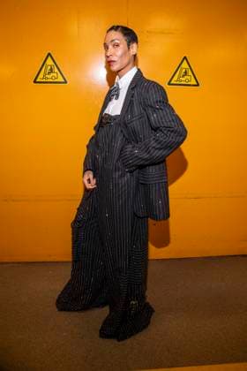 Annabelle Mandeng zu Gast bei Killian Kerner auf der Berlin Fashion Week Autumn Winter 2026 im NLND Berlin am 30.01.2026 Berlin Deutschland
