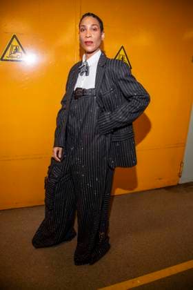 Annabelle Mandeng zu Gast bei Killian Kerner auf der Berlin Fashion Week Autumn Winter 2026 im NLND Berlin am 30.01.2026 Berlin Deutschland