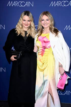 Nele Ludowig mit Mutter Frauke Ludowig bei der Marc Cain Fashion Show ECHO of now auf der Berlin Fashion Week A W 2026 im Funkhaus Berlin. Berlin, 30.01.2026