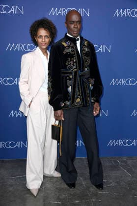 Dennenesch Zoude und Bruce Darnell bei der Marc Cain Fashion Show ECHO of now auf der Berlin Fashion Week A W 2026 im Funkhaus Berlin. Berlin, 30.01.2026