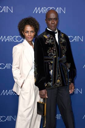 Dennenesch Zoude und Bruce Darnell bei der Marc Cain Fashion Show ECHO of now auf der Berlin Fashion Week A W 2026 im Funkhaus Berlin. Berlin, 30.01.2026