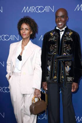 Dennenesch Zoude und Bruce Darnell bei der Marc Cain Fashion Show ECHO of now auf der Berlin Fashion Week A W 2026 im Funkhaus Berlin. Berlin, 30.01.2026