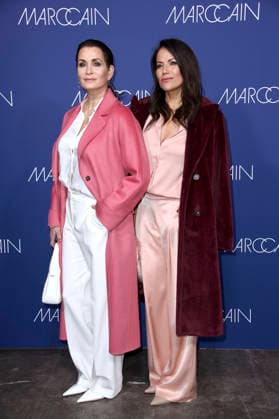Anja Kling und Bettina Zimmermann bei der Marc Cain Fashion Show ECHO of now auf der Berlin Fashion Week A W 2026 im Funkhaus Berlin. Berlin, 30.01.2026