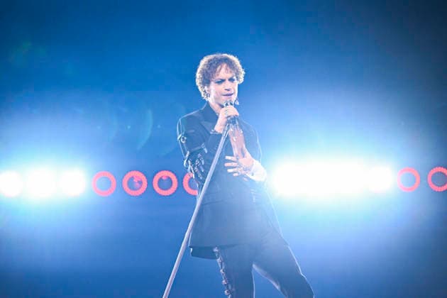 LINKÖPING, SWEDEN 20260131 Greczula with the entry Half of Me on stage during Saturdays round 1 of Melodifestivalen 2026 Saab arena in Linköping LINKÖPING SWEDEN x10060x  Copyright: xHenrikxMontgomery TTx MELODIFESTIVALEN 2026 LINKÖPING _5DSztmq20Q