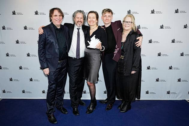GÖTEBORG, SWEDEN 20260131 The Last Resort , directed by Maria Sodahl wins the Dragon Award Best Nordic Film during the closing gala of the Göteborg Film Festival where this years Dragon Awards are presented at Hotel Draken in Gothenburg GÖTEBORG SWEDEN x9200x  Copyright: xBjörnxLarssonxRosvall TTx DRAGON AWARDS 2026 VTvrE9kJxcY
