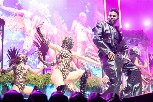 Jason Derulo in concert American singer-songwriter Jason Derulo in concert during his ˜Last Dance World Tour™ at The O2, London London The O2 UK Copyright: xJohnxBarryx JB3_2742