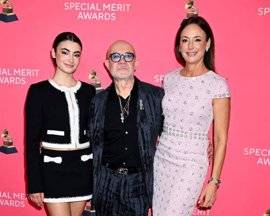Special Merit Awards Ceremony & 68th Annual GRAMMY Nominees Reception Georgey Taupin, Bernie Taupin and Heather Taupin arriving to the Special Merit Awards Ceremony & 68th Annual GRAMMY Nominees Reception held at the Wilshire Ebell on January 31, 2026 in Los Angeles, Ca. Los Angeles Wilshire Ebell California USA Copyright: xTammiexArroyox xAFF-USA.comx