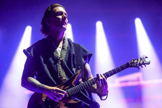SaO PAULO, SP - 31.01.2026: SHOW AVENGED SEVENFOLD EM SaO PAULO - Guitarist Synyster Gates during Avenged Sevenfold& 39;s show in Sao Paulo held at Allianz Parque on Saturday night (31). x2877124x  YurixMurakami