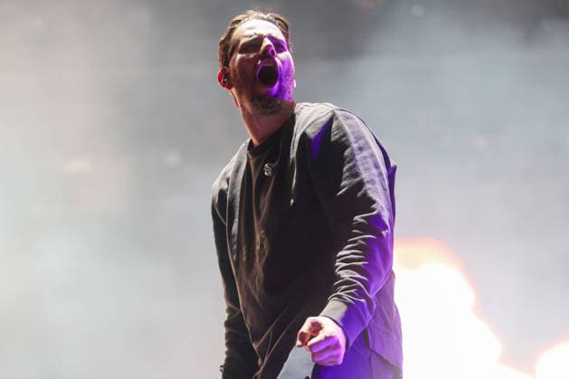 SaO PAULO, SP - 31.01.2026: SHOW AVENGED SEVENFOLD EM SaO PAULO - Vocalist M. Shadows during Avenged Sevenfold& 39;s show in Sao Paulo held at Allianz Parque on Saturday night (31). x2877125x  YurixMurakami