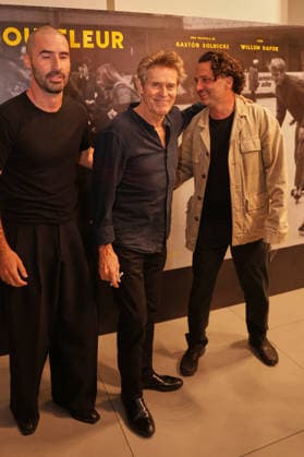 US actor Willem Dafoe in Buenos Aires BUENOS AIRES, ARGENTINA – JANUARY 31: US actor Willem Dafoe signs autographs at the premiere of the film The Souffleur at the Malba Museum in Buenos Aires, Argentina, on January 31, 2026. Dafoe presented the low-budget independent film directed by Argentine filmmaker Gastón Solnicki during the screening held at the Museum of Latin American Art of Buenos Aires (Malba), which was attended by members of Argentina’s artistic community and fans. Luciano Gonzalez Anadolu Buenos Aires Argentina. Editorial use only. Please get in touch for any other usage.  Copyright: x2026xAnadoluxLucianoxGonzalezx