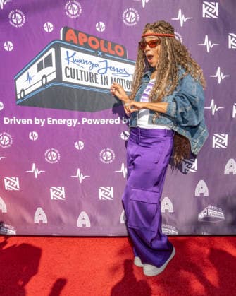 January 31, 2026, Los Angeles, California, USA: KWANZA JONES, Founder and CEO of Supercharged by of Kwanza Jones attends The Apollo x Kwanza Jones Presents Culture In Motion. Los Angeles USA - ZUMAb173 20260131_aap_b173_005 Copyright: xBillyxBennightx