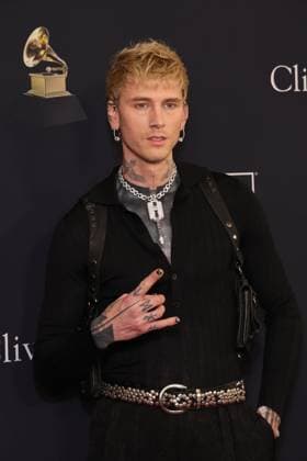 LOS ANGELES, CALIFORNIA - JANUARY 31 mgk at the 68th GRAMMY Awards Pre-GRAMMY Gala & GRAMMY Salute to Industry Icons Honoring Avery Lipman & Monte Lipman on January 31, 2026 in Los Angeles, California Copyright: xAdMediax MediaPunchx