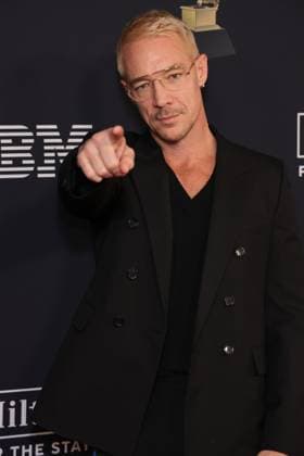 LOS ANGELES, CALIFORNIA - JANUARY 31: Diplo at The GRAMMY Salute to Industry Icons Honoring Avery Lipman & Monte Lipman on January 31, 2026 in Los Angeles, California Copyright: xAdMedia MediaPunchx
