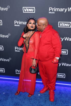 Primary Wave Music 20th Anniversary Pre-Grammy Party guest and CeeLo Green at the Primary Wave Music 20th Anniversary Pre-Grammy Party (68th Annual Grammy Awards) held at the Waldorf Astoria Beverly Hills Hotel on January 31, 2026 in Beverly Hills, Los Angeles, California, United States., Credit:Xavier Collin Avalon USA, Beverly Hills  Copyright: xXavierxCollinx xAvalonx 1071064884