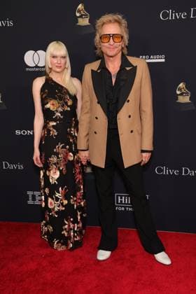 LOS ANGELES, CALIFORNIA - JANUARY 31:Ace Harper and Matt Sorum at The GRAMMY Salute to Industry Icons Honoring Avery Lipman & Monte Lipman on January 31, 2026 in Los Angeles, California Copyright: xAdMediax MediaPunchx