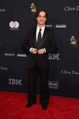 LOS ANGELES, CALIFORNIA - JANUARY 31 Damiano David at The GRAMMY Salute to Industry Icons Honoring Avery Lipman & Monte Lipman on January 31, 2026 in Los Angeles, California Credit: USA - ZUMAa123 20260131_zaa_a123_134 Copyright: xAdMediax