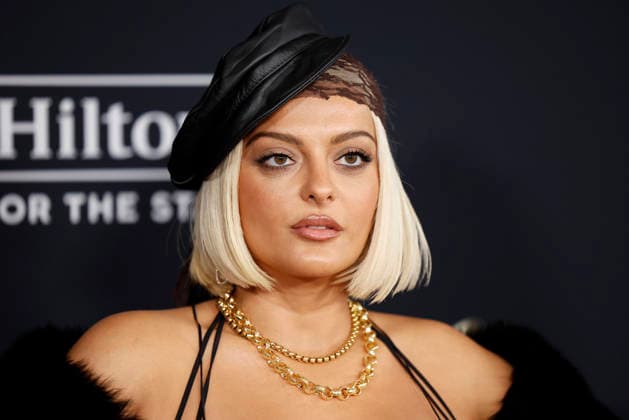Bebe Rexha arrives on the red carpet for the Pre-Grammy Gala on the eve of the 68th Annual Grammy Awards in Los Angeles on Saturday, January 31, 2026.  LAP20260131917 CAROLINExBREHMAN