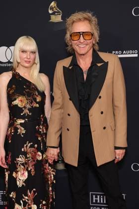 LOS ANGELES, CALIFORNIA - JANUARY 31:Ace Harper and Matt Sorum at The GRAMMY Salute to Industry Icons Honoring Avery Lipman & Monte Lipman on January 31, 2026 in Los Angeles, California Credit: USA - ZUMAa123 20260131_zaa_a123_267 Copyright: xAdMediax