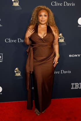 Lizzo arrives on the red carpet for the Pre-Grammy Gala on the eve of the 68th Annual Grammy Awards in Los Angeles on Saturday, January 31, 2026.  LAP20260131947 CAROLINExBREHMAN