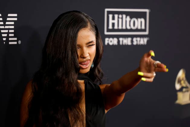 Tyla arrives on the red carpet for the Pre-Grammy Gala on the eve of the 68th Annual Grammy Awards in Los Angeles on Saturday, January 31, 2026.  LAP20260131954 CAROLINExBREHMAN