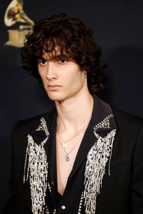 Sombr arrives on the red carpet for the Pre-Grammy Gala on the eve of the 68th Annual Grammy Awards in Los Angeles on Saturday, January 31, 2026.  LAP202601311019 CAROLINExBREHMAN