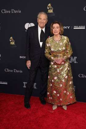 LOS ANGELES, CALIFORNIA - JANUARY 31: Nancy Pelosi & Paul Pelosi at The GRAMMY Salute to Industry Icons Honoring Avery Lipman & Monte Lipman on January 31, 2026 in Los Angeles, California Copyright: xAdMediax xMediaPunchx