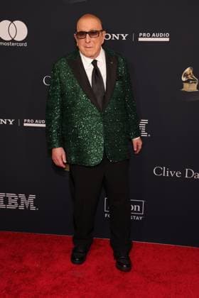 LOS ANGELES, CALIFORNIA - JANUARY 31:Clive Davis at The GRAMMY Salute to Industry Icons Honoring Avery Lipman & Monte Lipman on January 31, 2026 in Los Angeles, California Copyright: xAdMediax xMediaPunchx