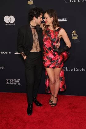 LOS ANGELES, CALIFORNIA - JANUARY 31 Darren Criss and Mia Swier at The GRAMMY Salute to Industry Icons Honoring Avery Lipman & Monte Lipman on January 31, 2026 in Los Angeles, California Copyright: xAdMediax xMediaPunchx