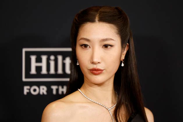 Ejae arrives on the red carpet for the Pre-Grammy Gala on the eve of the 68th Annual Grammy Awards in Los Angeles on Saturday, January 31, 2026.  LAP202601311049 CAROLINExBREHMAN