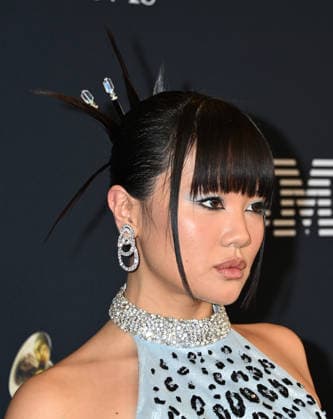Pre-GRAMMY Gala 2026 Rei Ami arriving to the 2026 Pre-GRAMMY Gala held at the Beverly Hilton Hotel on January 31, 2026 in Beverly Hills, Ca. Beverly Hills Beverly Hilton Hotel California USA Copyright: xTammiexArroyox xAFF-USA.comx