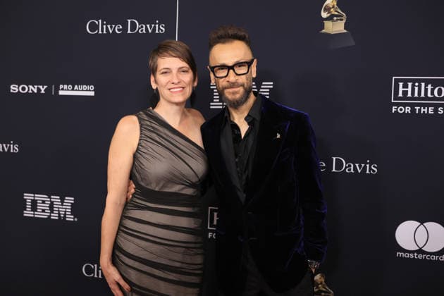 January 31, 2026, Beverly Hills, California, USA: (L-R) Kimberly Panay and Panos A. Panay at the 2026 Pre-Grammy Gala on Saturday January 31, 2026 at The Beverly Hilton in Beverly Hills, California. JAVIER ROJAS PI Beverly Hills USA - ZUMAp124 20260131_zaa_p124_053 Copyright: xJavierxRojasx