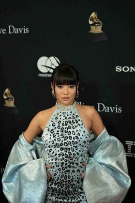 January 31, 2026, Beverly Hills, California, United States: Rei Ami arrives on the red carpet of the Pre-Grammy Gala at the The Beverly Hilton hotel in Beverly Hills California on Jan. 31, 2026. Beverly Hills United States - ZUMAt169 20260131_zep_t169_027 Copyright: xConnorxTerryx