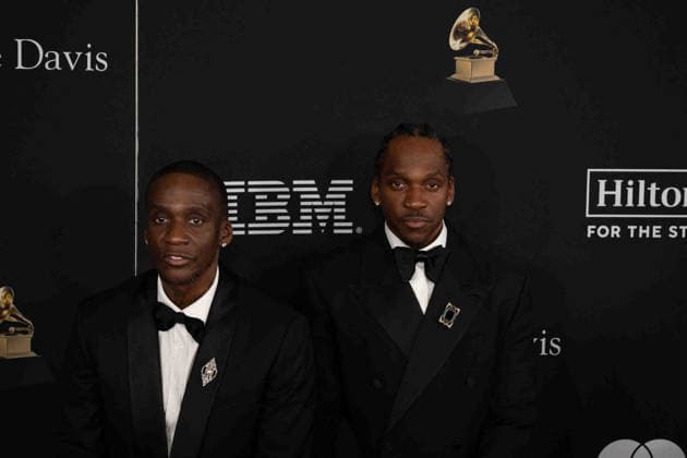 January 31, 2026, Beverly Hills, California, United States: Clipse arrives on the red carpet of the Pre-Grammy Gala at the The Beverly Hilton hotel in Beverly Hills California on Jan. 31, 2026. Beverly Hills United States - ZUMAt169 20260131_zep_t169_068 Copyright: xConnorxTerryx