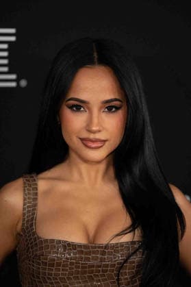 January 31, 2026, Beverly Hills, California, United States: Becky G arrives on the red carpet of the Pre-Grammy Gala at the The Beverly Hilton hotel in Beverly Hills California on Jan. 31, 2026. Beverly Hills United States - ZUMAt169 20260131_zep_t169_076 Copyright: xConnorxTerryx