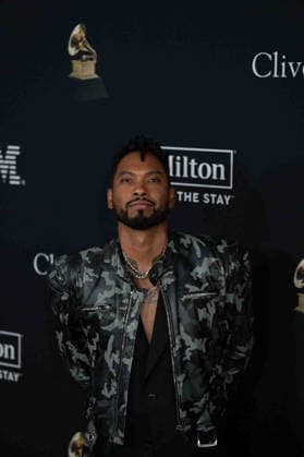 January 31, 2026, Beverly Hills, California, United States: Miguel arrives on the red carpet of the Pre-Grammy Gala at the The Beverly Hilton hotel in Beverly Hills California on Jan. 31, 2026. Beverly Hills United States - ZUMAt169 20260131_zep_t169_093 Copyright: xConnorxTerryx