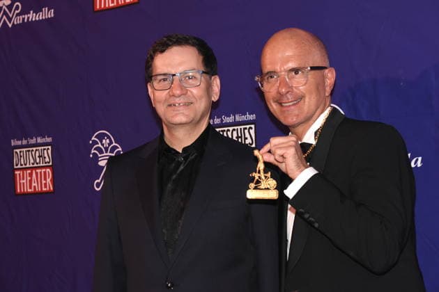 Laudator Moritz Netenjakob Autor Kabarettist Christoph Maria Herbst Schauspieler Karl Valentin Orden Preistraeger 2026 Muenchen 31.01.2026 Deutsches Theater Grossen Narrhalla Ball SoirÃ e Muenchner Leben mit Verleihung des Karl-Valentin-Ordens 2026 an Christoph Maria Herbst Schauspieler Foto Muenchen