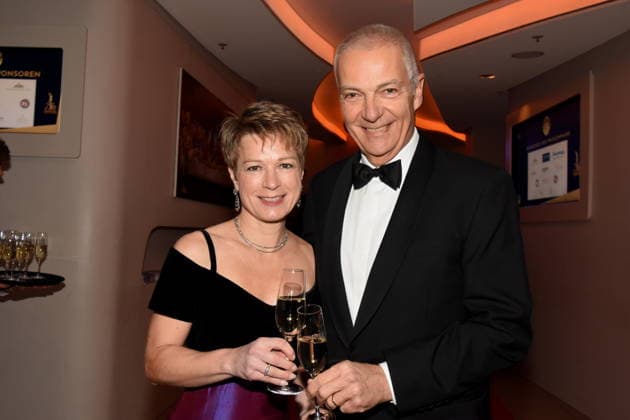 Irmgard Dr. Michael Moeller Hofbraeu Vorstand a.D. Muenchen 31.01.2026 Deutsches Theater Grossen Narrhalla Ball SoirÃ e Muenchner Leben mit Verleihung des Karl-Valentin-Ordens 2026 an Christoph Maria Herbst Schauspieler Foto Muenchen