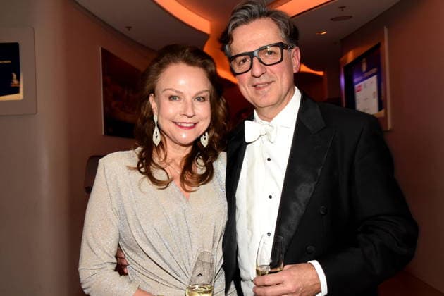 Ulrike Grimm Stadtraetin Dr. Wolfgang Hiltscher Muenchen 31.01.2026 Deutsches Theater Grossen Narrhalla Ball SoirÃ e Muenchner Leben mit Verleihung des Karl-Valentin-Ordens 2026 an Christoph Maria Herbst Schauspieler Foto Muenchen