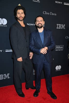 Pre-GRAMMY Gala 2026 Dan+Shay arriving to the 2026 Pre-GRAMMY Gala held at the Beverly Hilton Hotel on January 31, 2026 in Beverly Hills, Ca. Beverly Hills Beverly Hilton Hotel California USA Copyright: xTammiexArroyox xAFF-USA.comx