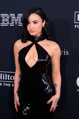 January 31, 2026, Beverly Hills, California, USA: Demi Lovato at the 2026 Pre-Grammy Gala on Saturday January 31, 2026 at The Beverly Hilton in Beverly Hills, California. JAVIER ROJAS PI Beverly Hills USA - ZUMAp124 20260131_zaa_p124_142 Copyright: xJavierxRojasx