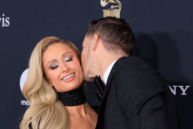 January 31, 2026, Beverly Hills, California, USA: Paris Hilton, Carter Reum at the 2026 Pre-Grammy Gala on Saturday January 31, 2026 at The Beverly Hilton in Beverly Hills, California. JAVIER ROJAS PI Beverly Hills USA - ZUMAp124 20260131_zaa_p124_190 Copyright: xJavierxRojasx