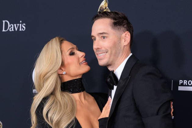 January 31, 2026, Beverly Hills, California, USA: Paris Hilton and Carter Reum at the 2026 Pre-Grammy Gala on Saturday January 31, 2026 at The Beverly Hilton in Beverly Hills, California. JAVIER ROJAS PI Beverly Hills USA - ZUMAp124 20260131_zaa_p124_191 Copyright: xJavierxRojasx