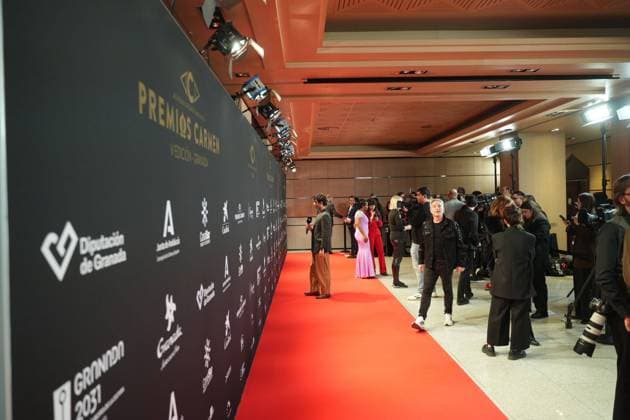 at photocall for 5 edition of Carmen awards in Granada on Saturday, 31 January 2026 Cordon Press 