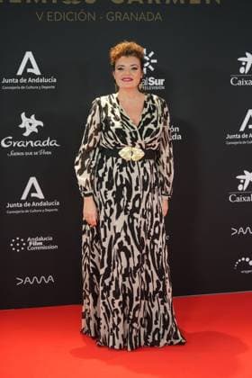 Actress Paz de Alarcon at photocall for 5 edition of Carmen awards in Granada on Saturday, 31 January 2026. Cordon Press 