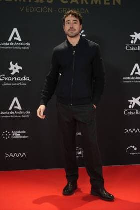 Actor Eduardo Rejon at photocall for 5 edition of Carmen awards in Granada on Saturday, 31 January 2026. Cordon Press 